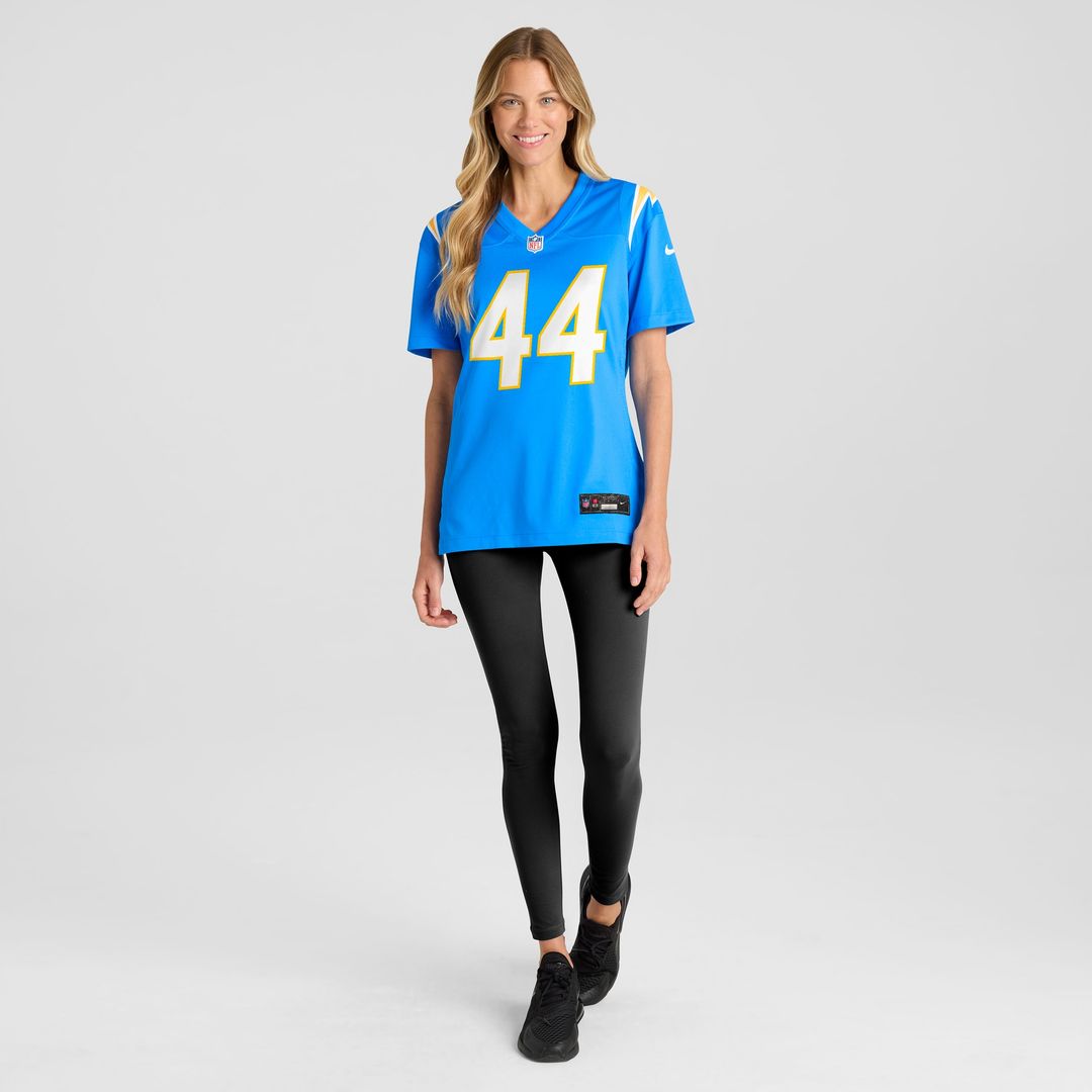 Scott Matlock Los Angeles Chargers Nike Women's  Game Official Jersey -  Powder Blue