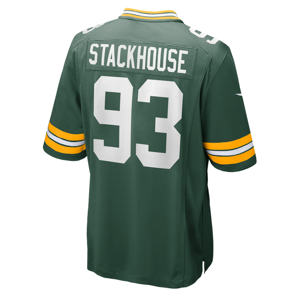 Nazir Stackhouse Green Bay Packers Nike Team Game Official Jersey -  Green