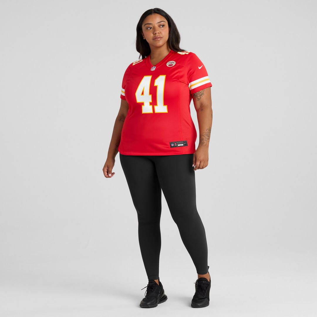James Winchester Kansas City Chiefs Nike Women's Game Official Jersey - Red