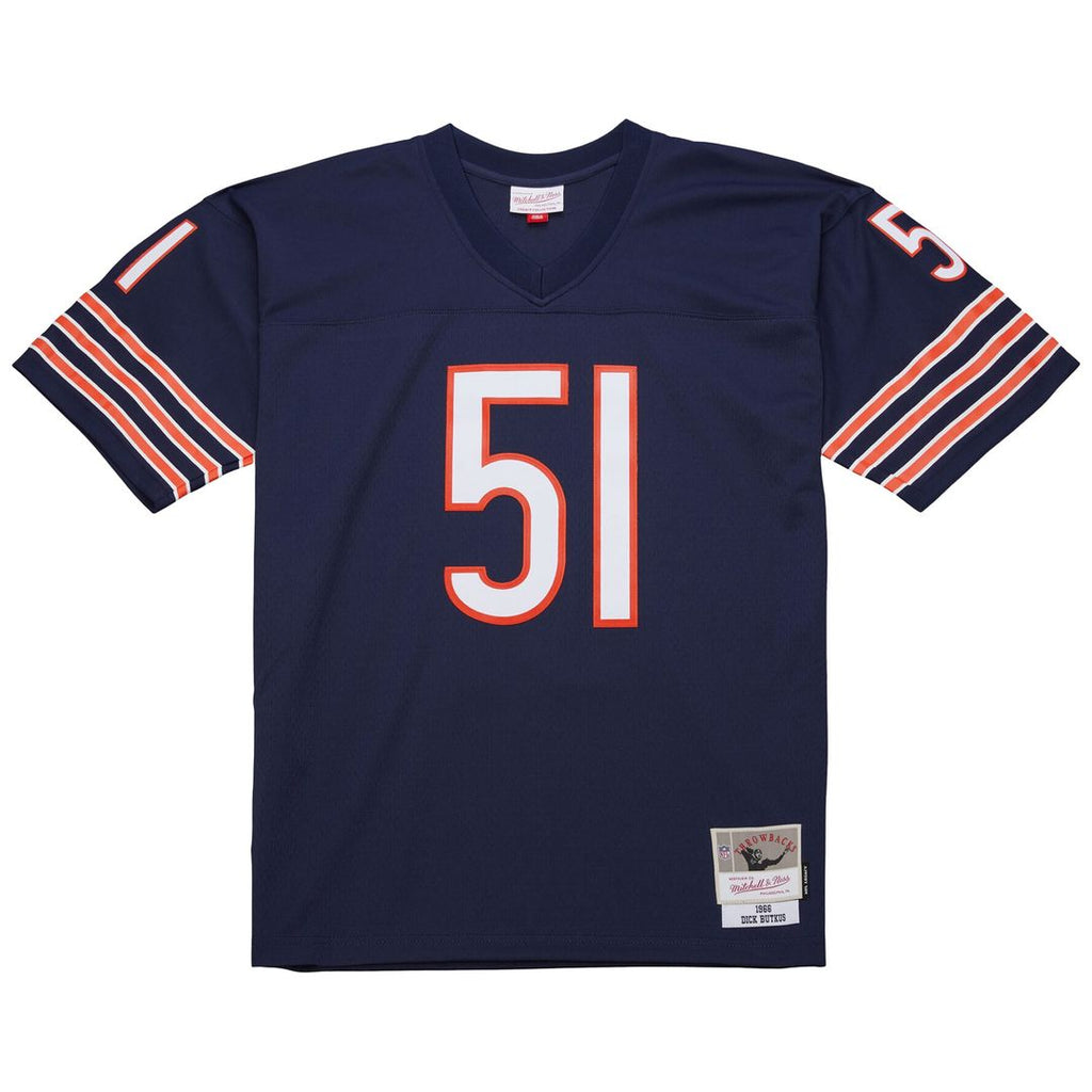 Dick Butkus Chicago Bears Mitchell & Ness Legacy Replica Official Jersey - Navy