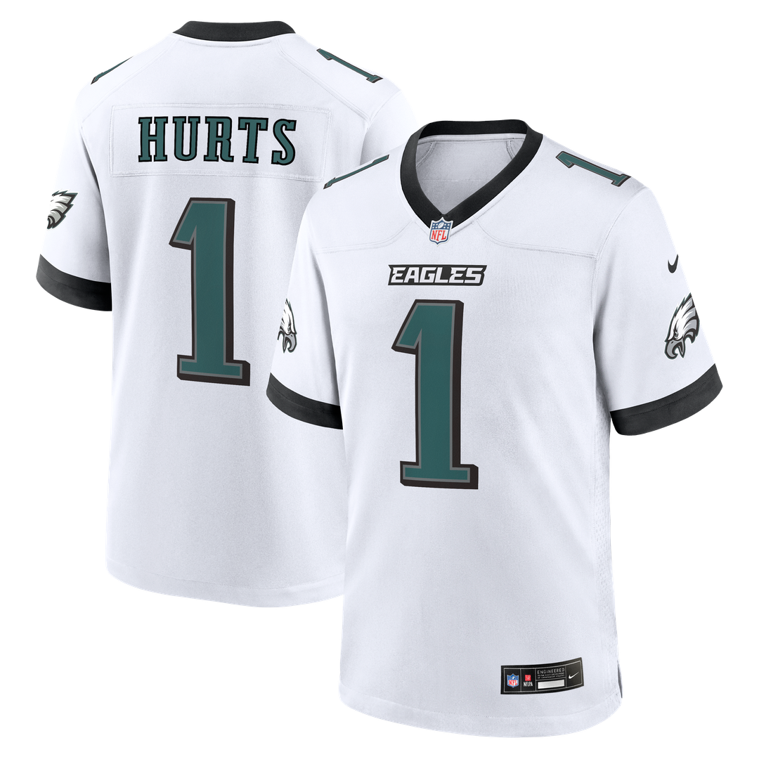 Jalen Hurts Philadelphia Eagles Nike Team Game Official Jersey -  Midnight Green