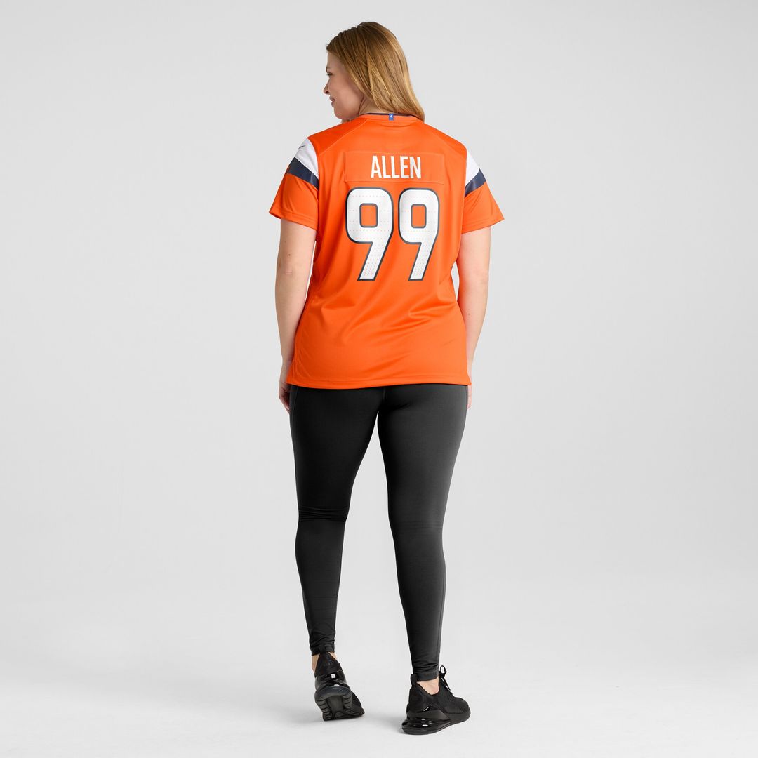 Zach Allen Denver Broncos Nike Women's Team Game Official Jersey -  Orange