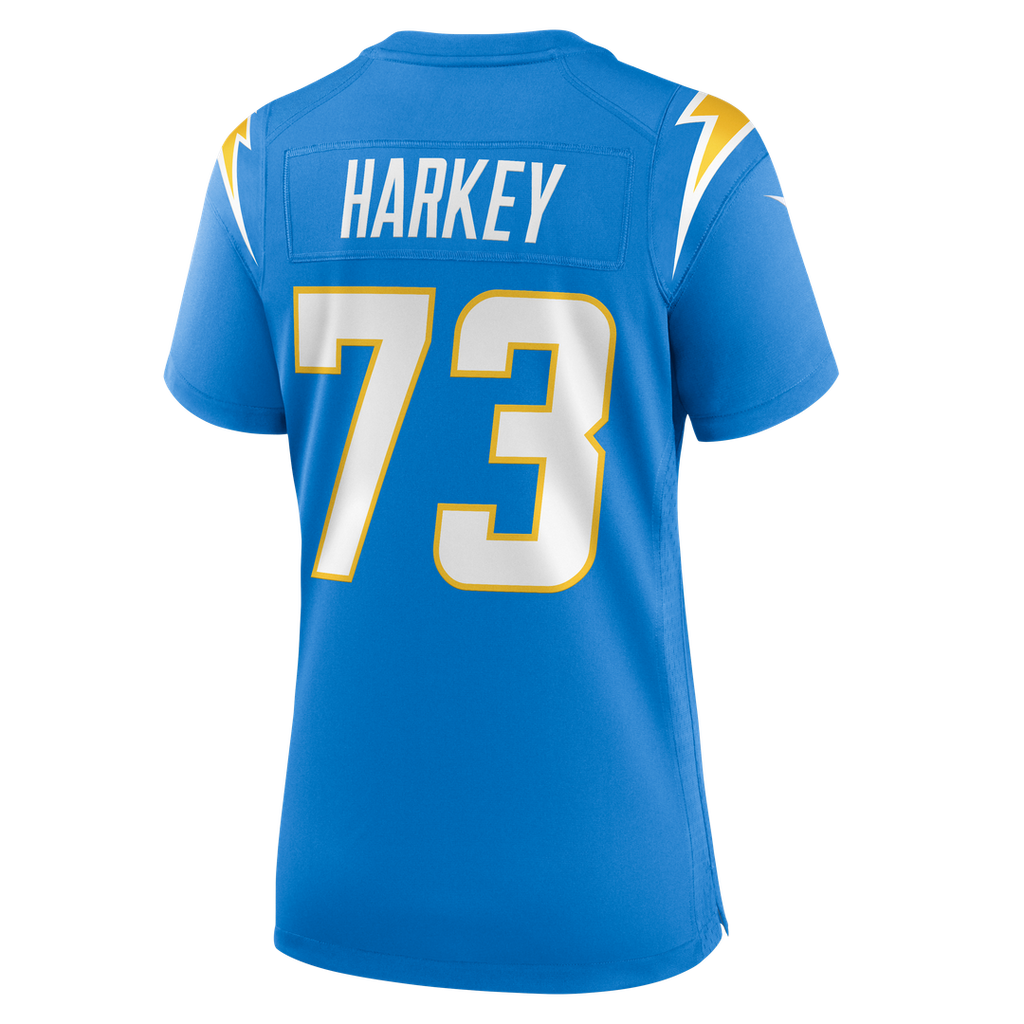 Alex Harkey Los Angeles Chargers Nike Women's Team Game Jersey - Powder Blue
