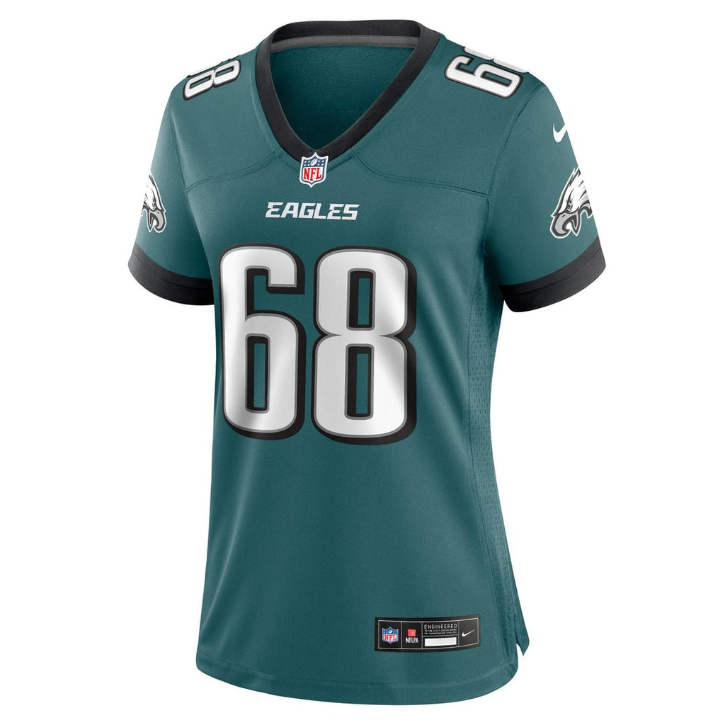Jordan Mailata Philadelphia Eagles Nike Women's Team Game Official Jersey - Midnight Green