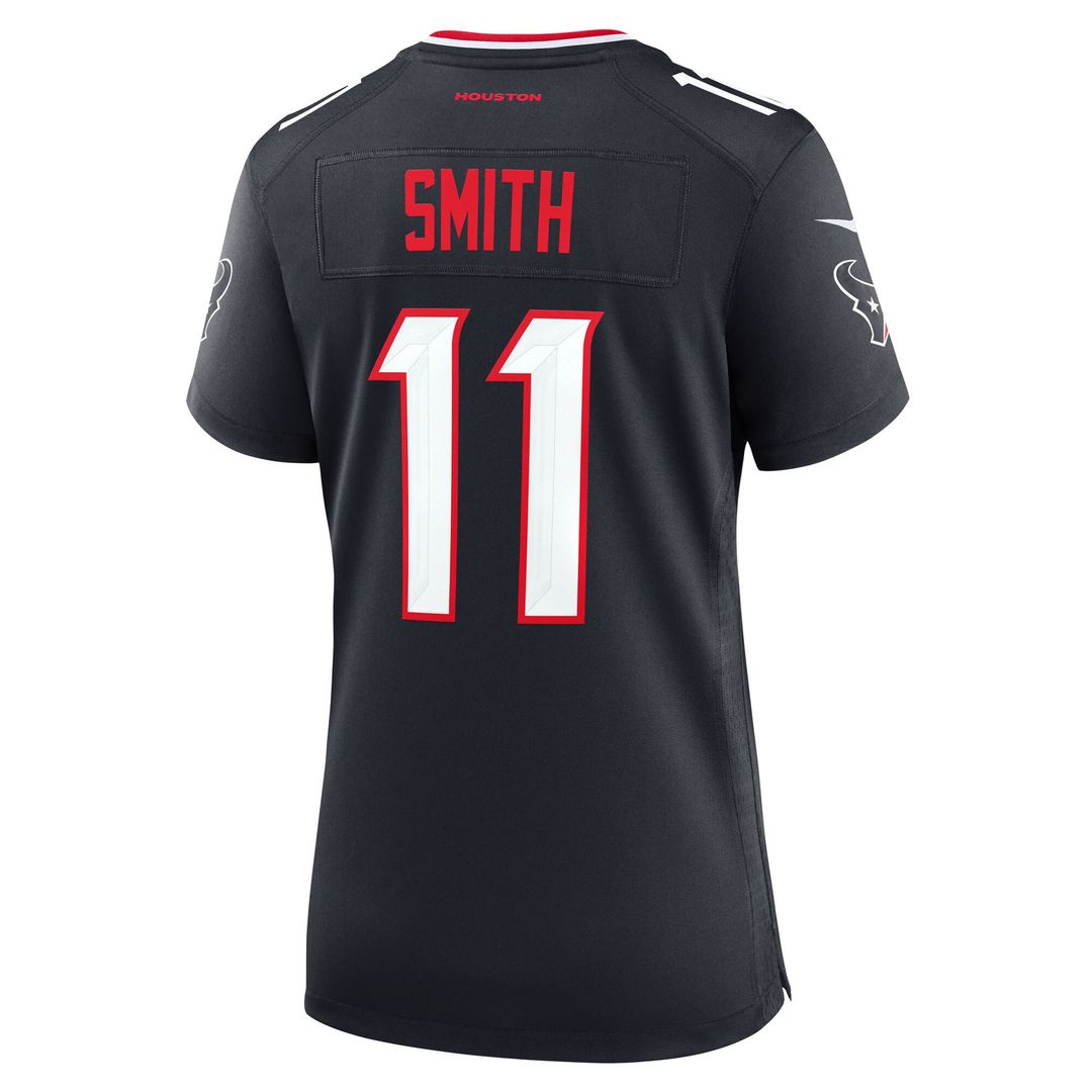 Tremon Smith Houston Texans Nike Women's Team Game Official Jersey -  Navy