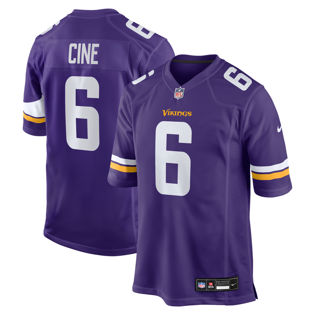 Lewis Cine Minnesota Vikings Nike Game Player Official Jersey - Purple