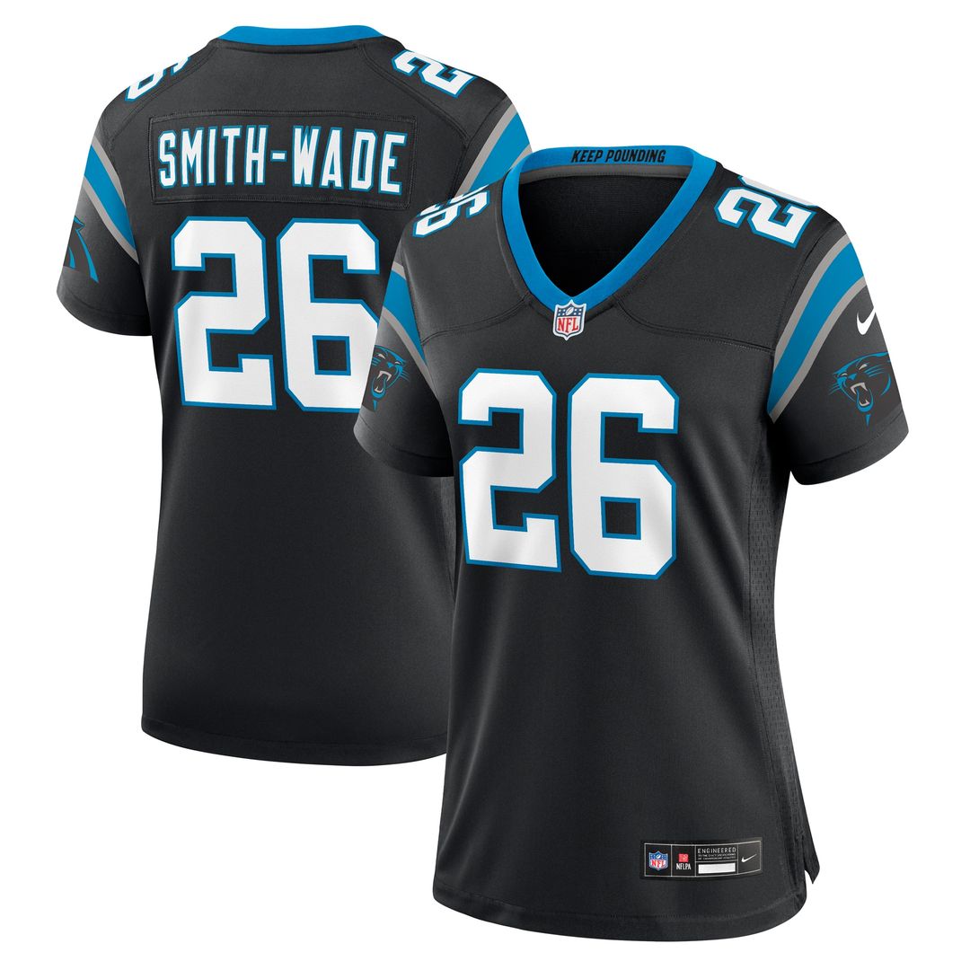 Chau Smith-Wade Carolina Panthers Nike Women's Game Jersey - Black