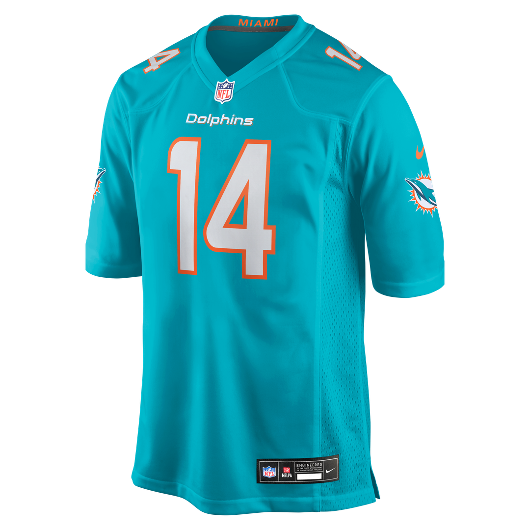 Quinn Ewers Miami Dolphins Nike Team Game Official Jersey -  Aqua