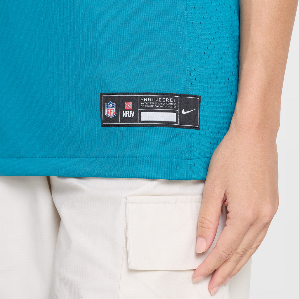 Tim Jones Jacksonville Jaguars Nike Women's Team Game Official Jersey -  Teal
