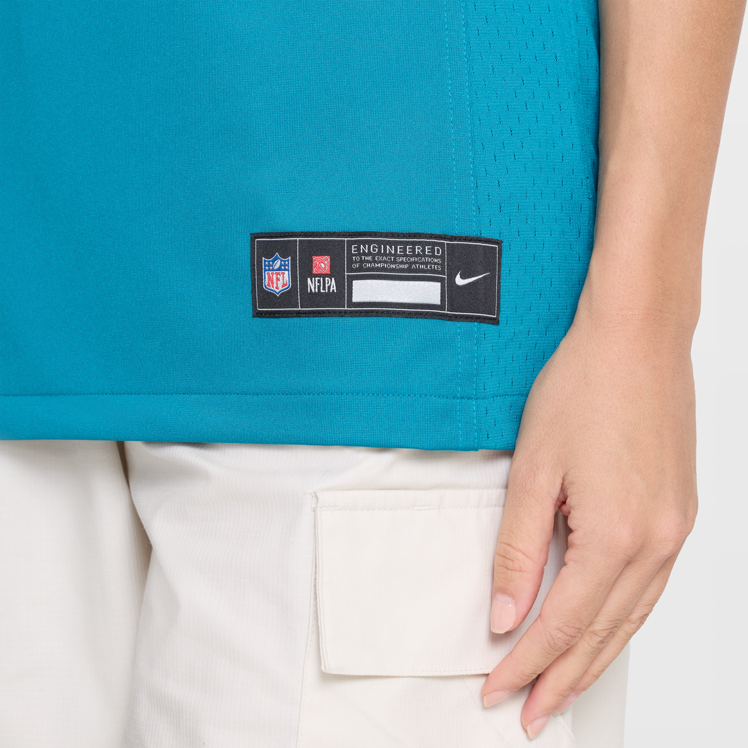 Tim Jones Jacksonville Jaguars Nike Women's Team Game Official Jersey -  Teal