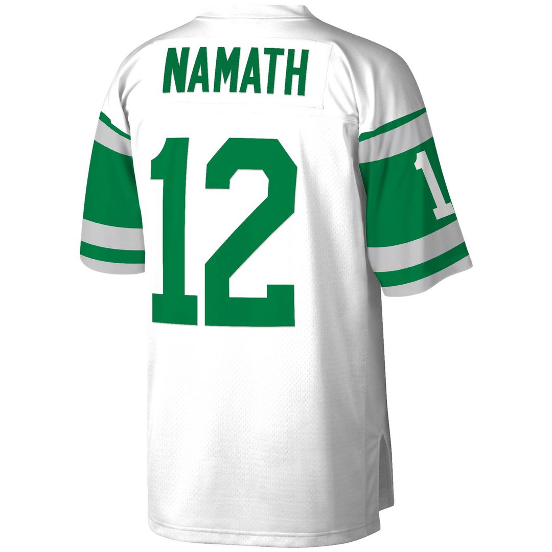 Joe Namath New York Jets Mitchell & Ness Legacy Replica Official Jersey - Kelly Green