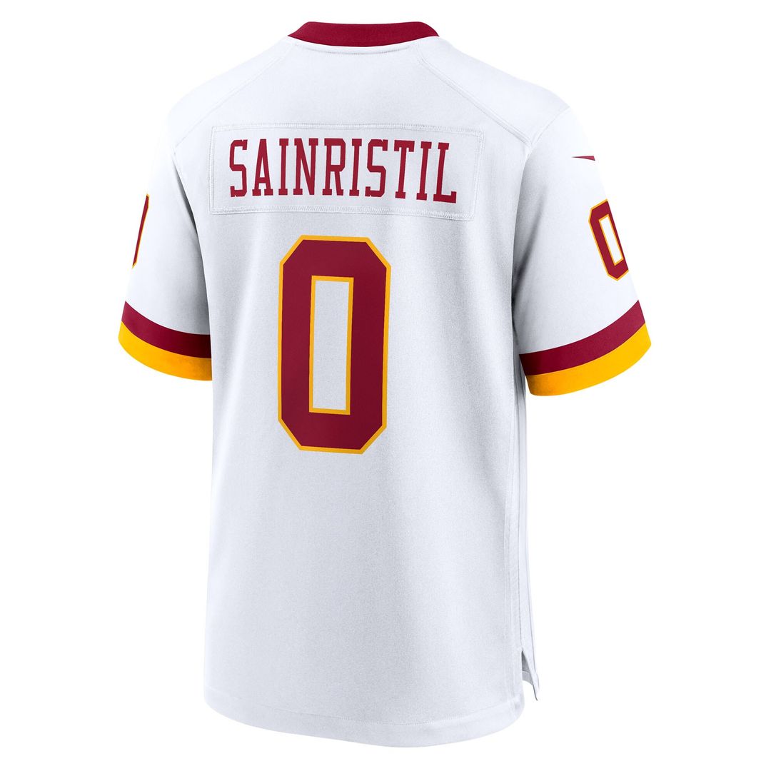 Mike Sainristil Washington Commanders Nike Game Super Bowl Era Official Jersey - White