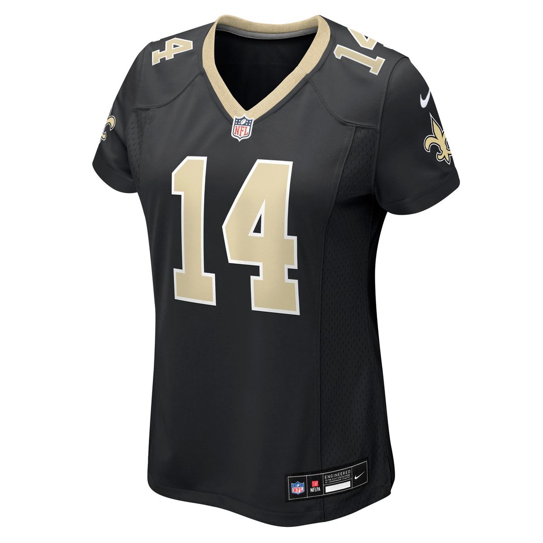 Devaughn Vele New Orleans Saints Nike Women's Team Game Official Jersey -  Black