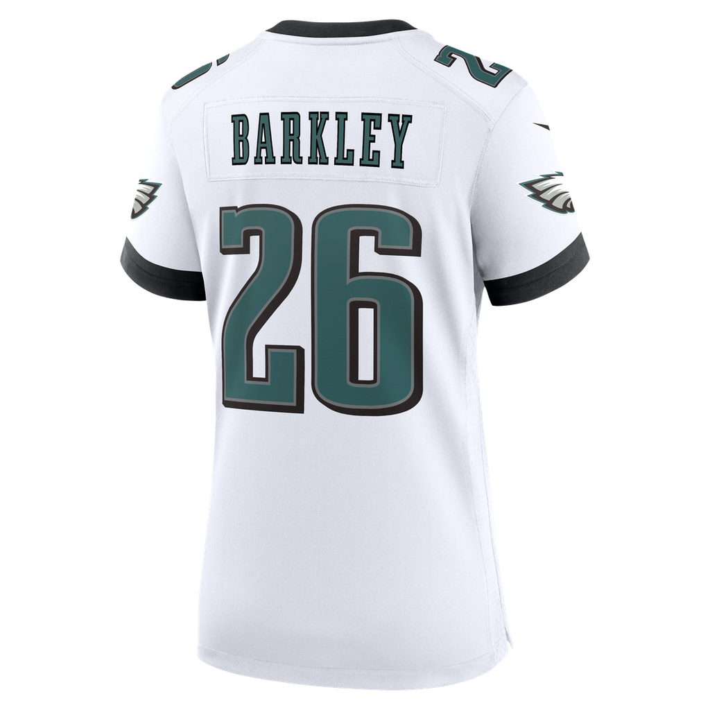 Saquon Barkley Philadelphia Eagles Nike Women's Game Official Jersey -  White