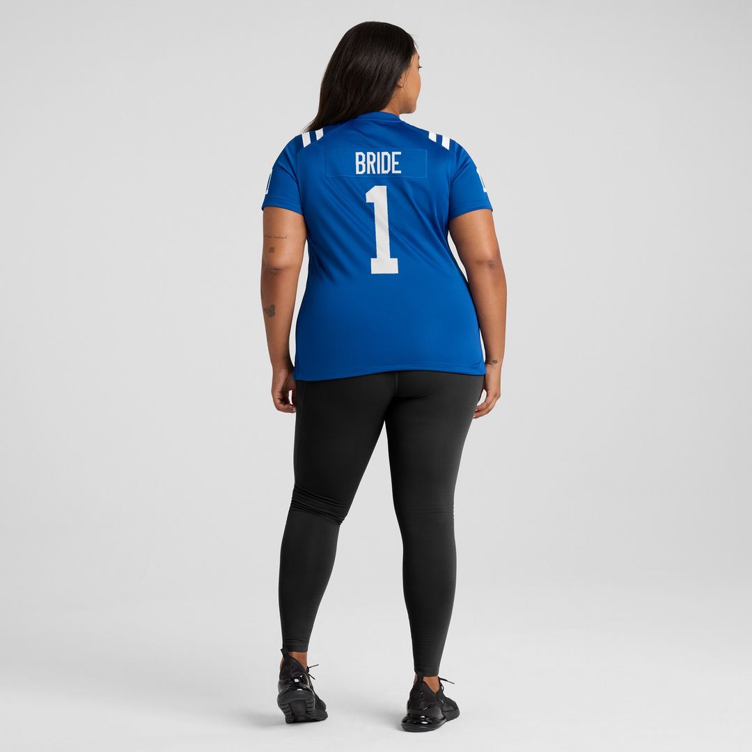 Number 1 Bride Indianapolis Colts Nike Women's Game Jersey - Royal