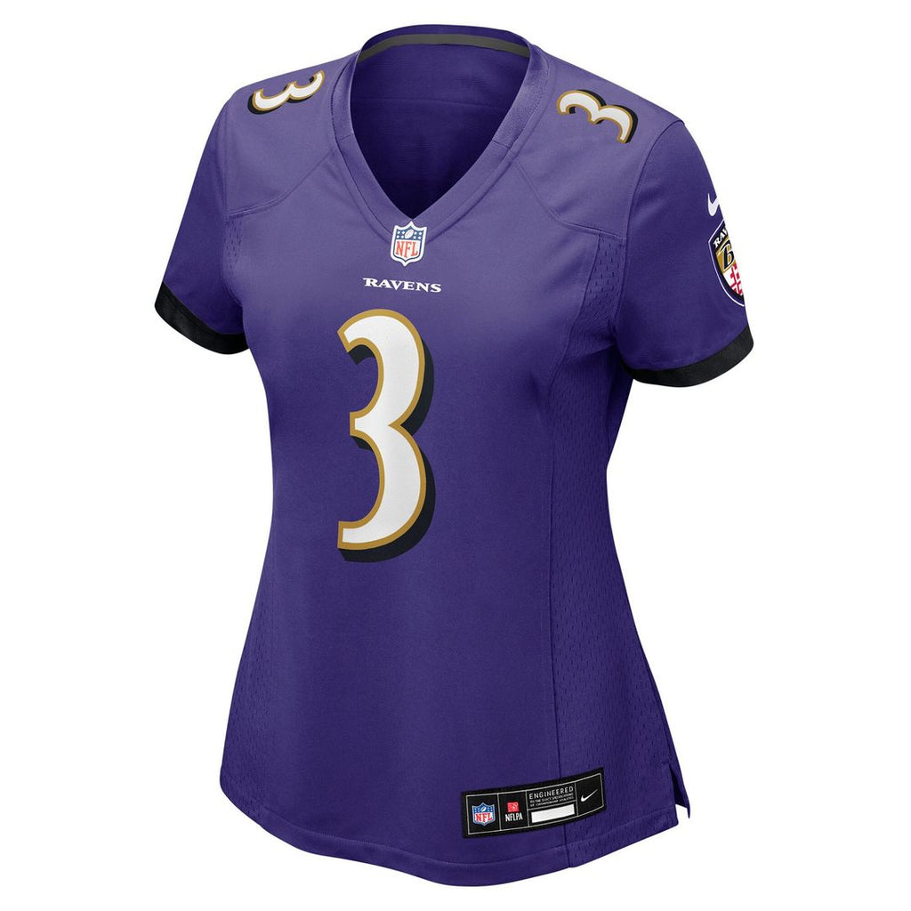 Chidobe Awuzie Baltimore Ravens Nike Women's Team Game Jersey - Purple