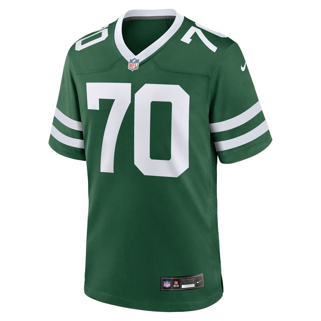 Armand Membou New York Jets Nike Team Game Official Jersey - Green
