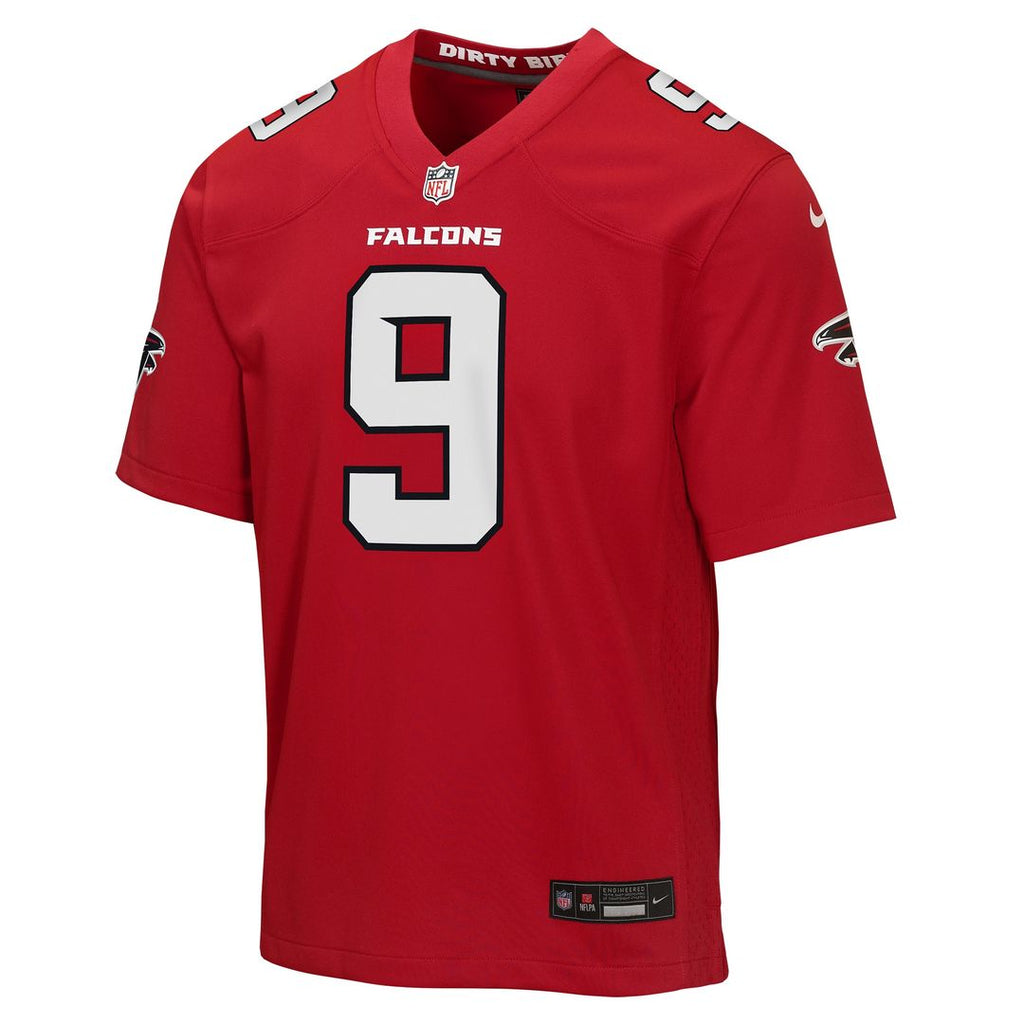 Michael Penix Jr. Atlanta Falcons Nike Youth Alternate Game Official Jersey - Black