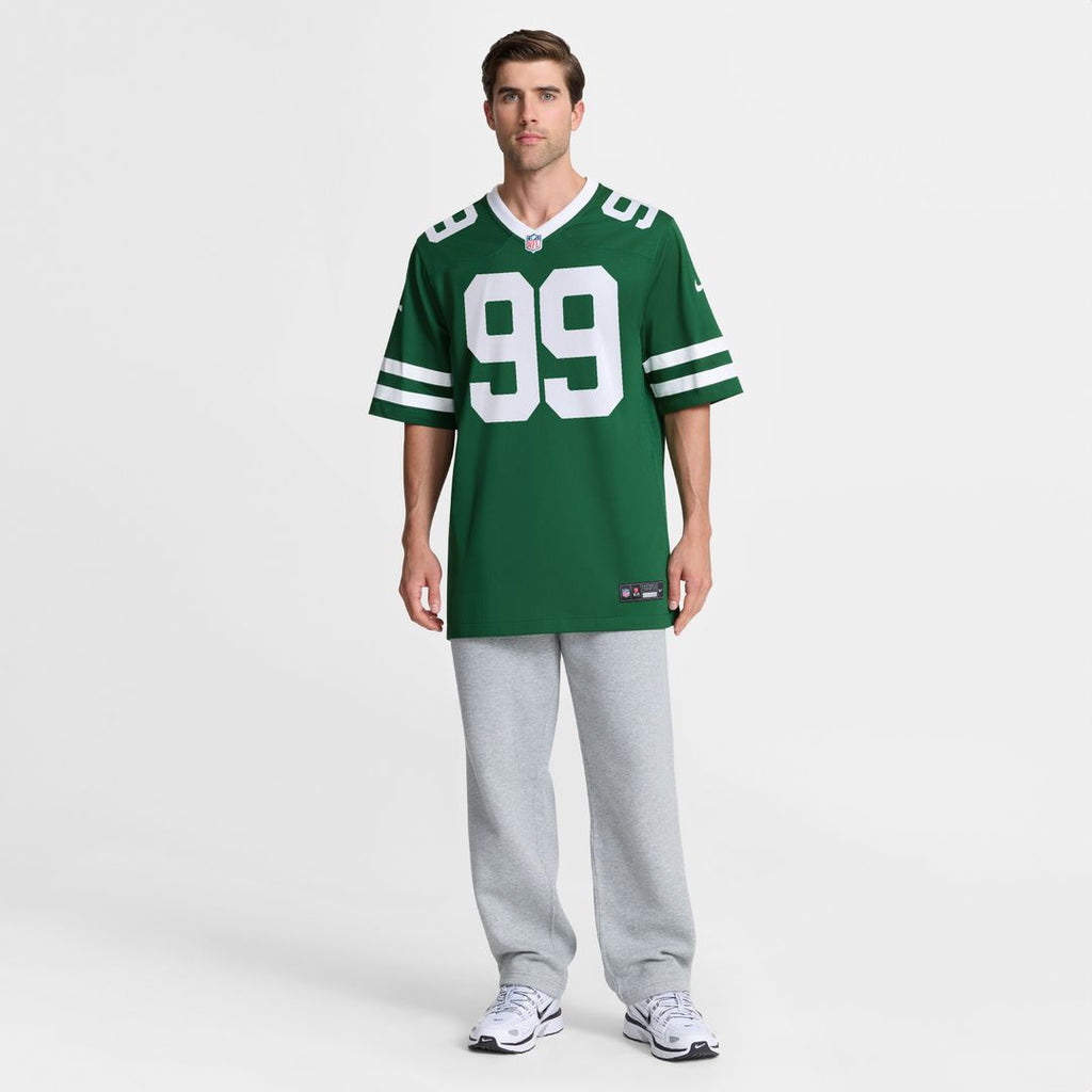 T'Vondre Sweat New York Jets Nike Team Game Official Jersey - Legacy Green