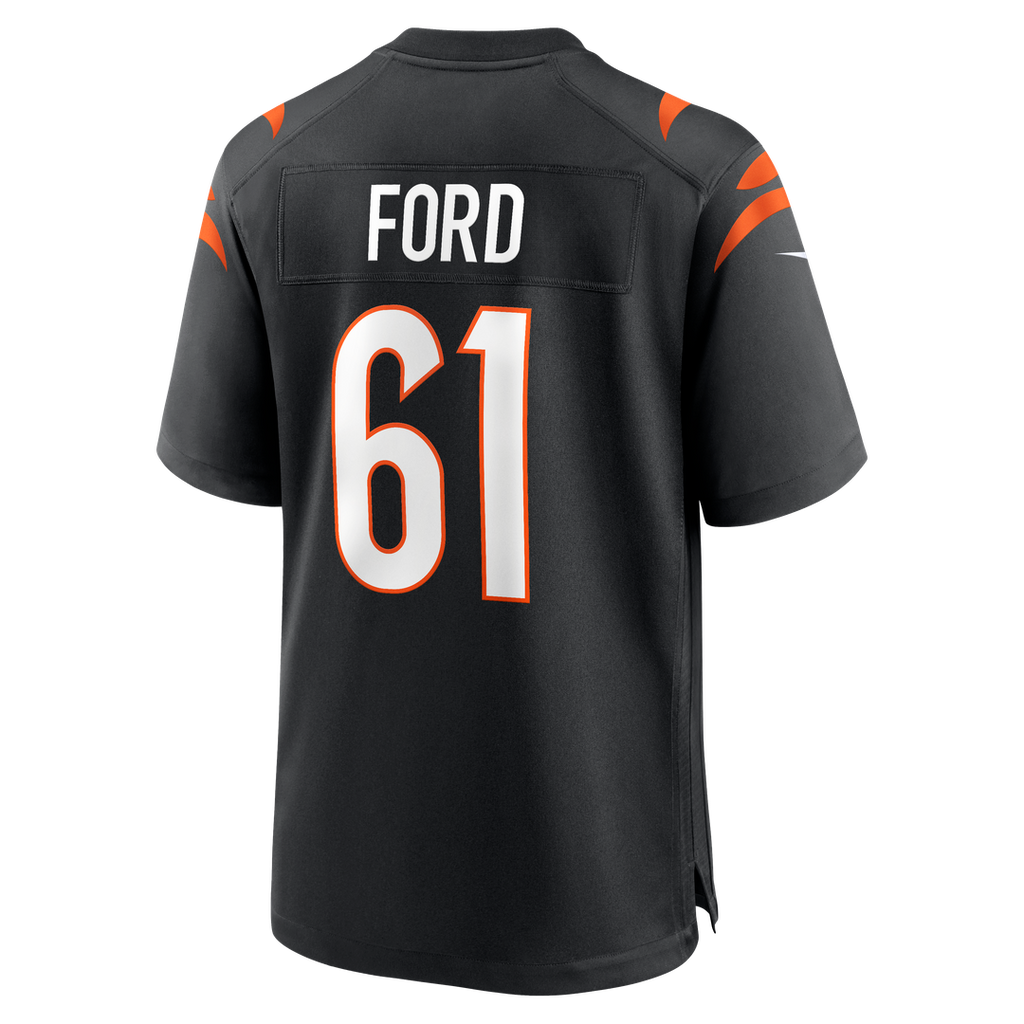 Cody Ford Cincinnati Bengals Nike Game Official Jersey - Black