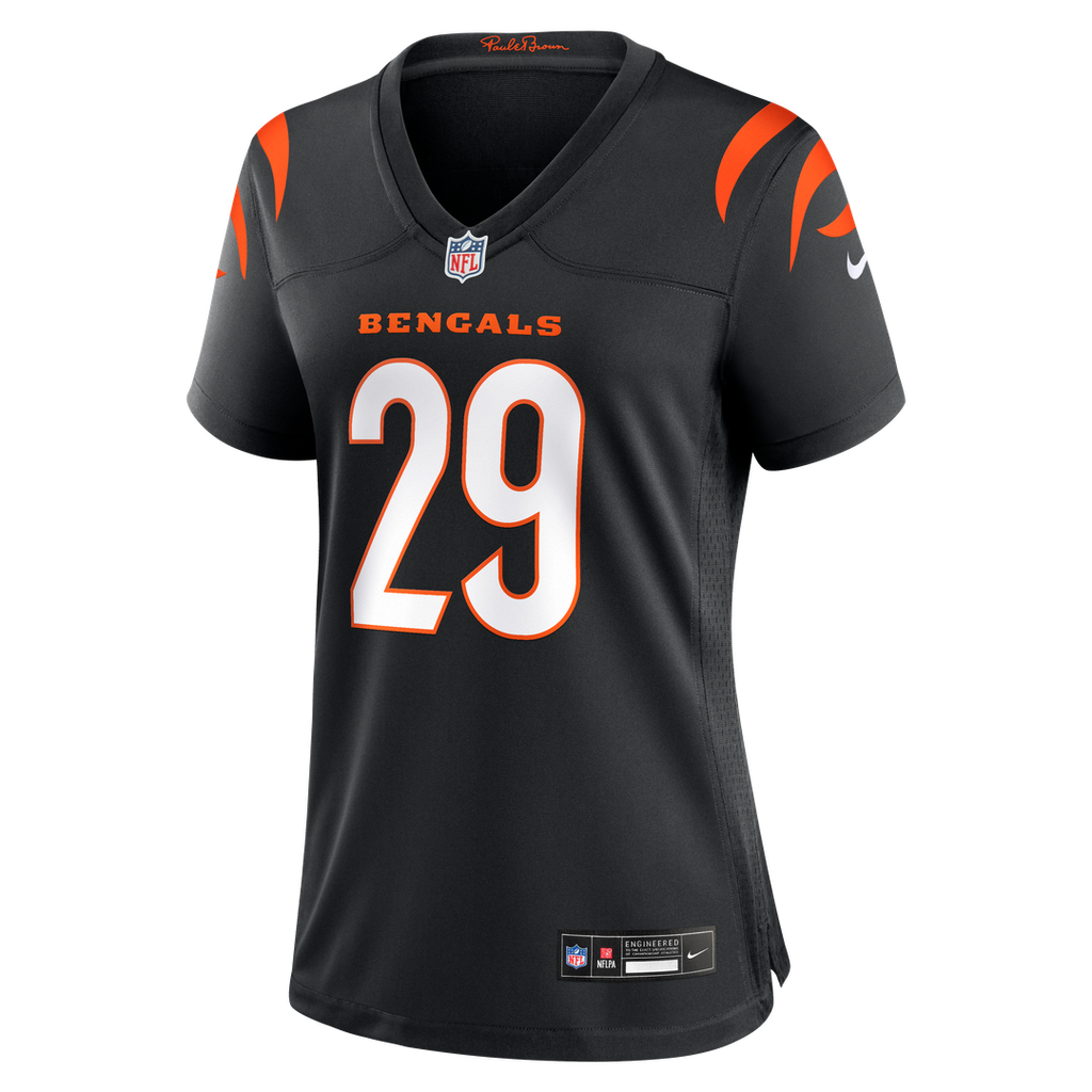 Kyle Dugger Cincinnati Bengals Nike Women's Team Game Jersey - Black