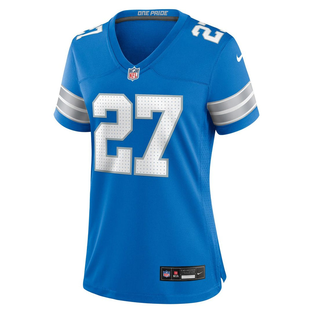 Arthur Maulet Detroit Lions Nike Women's Team Game Official Jersey -  Blue