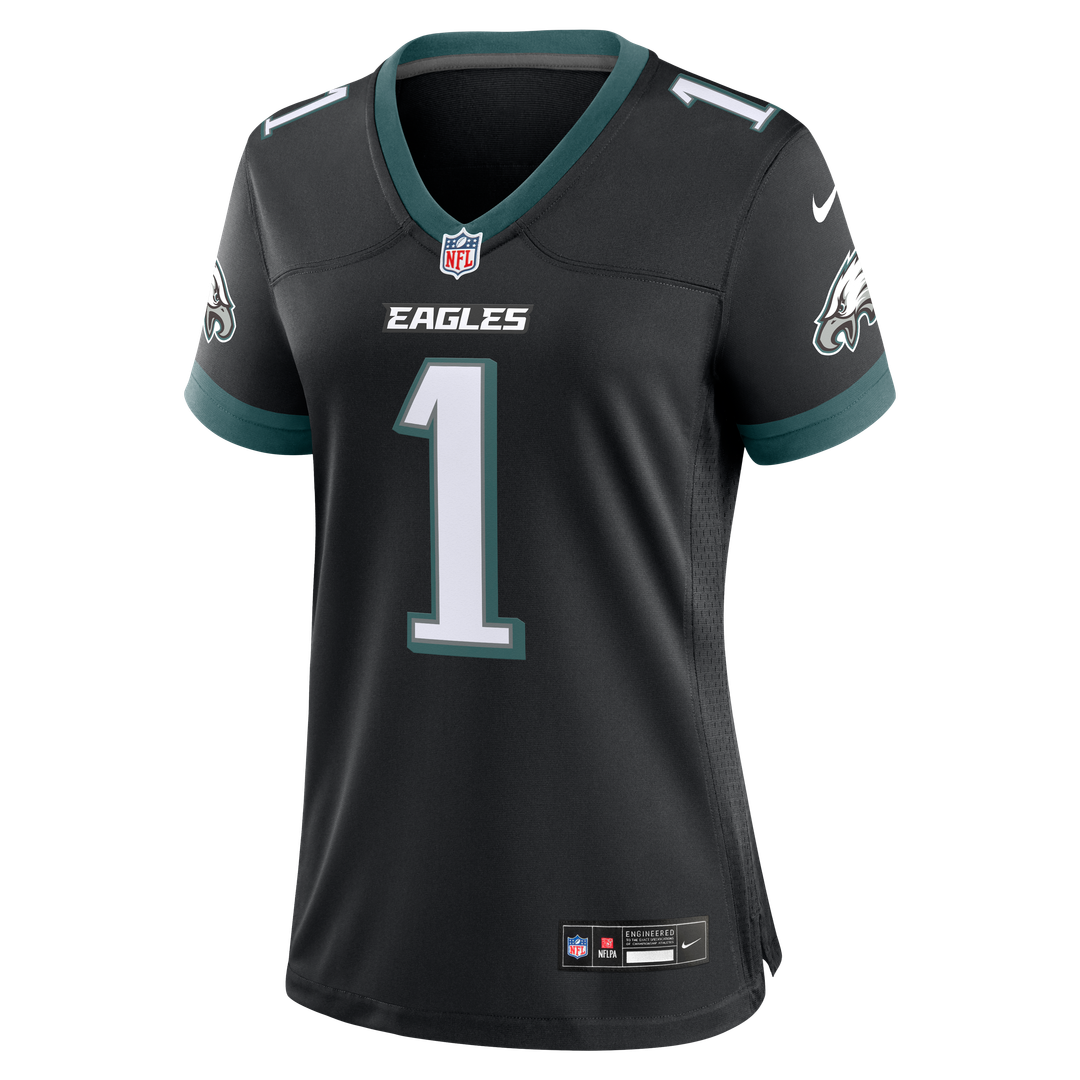 Jalen Hurts Philadelphia Eagles Nike Women's Alternate Game Jersey - Black