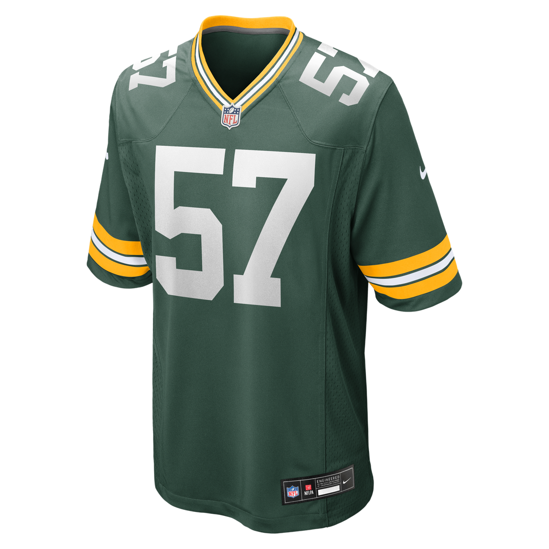 Brenton Cox Jr. Green Bay Packers Nike Game Jersey - Green