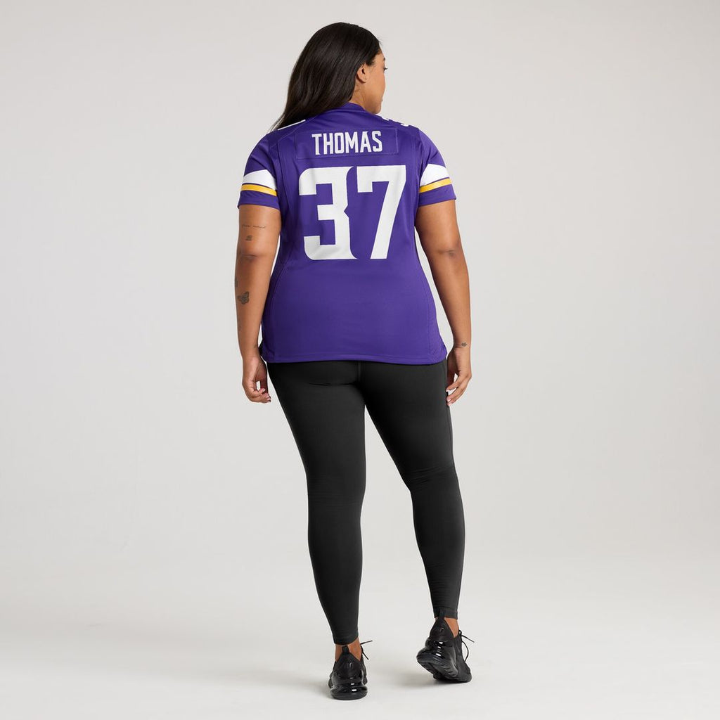 Tavierre Thomas Minnesota Vikings Nike Women's Team Game Jersey - Purple