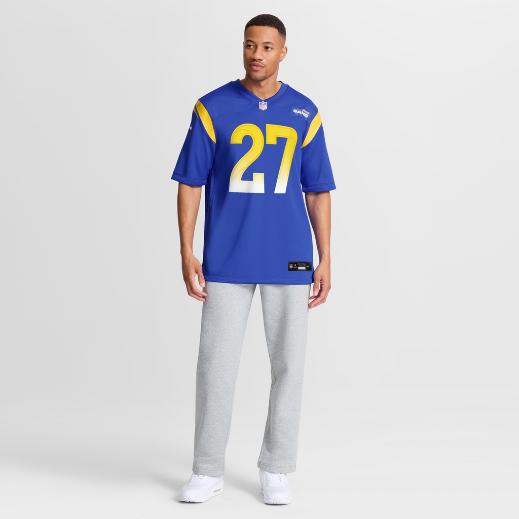 Jarquez Hunter Los Angeles Rams Nike Team Game Official Jersey -  Royal