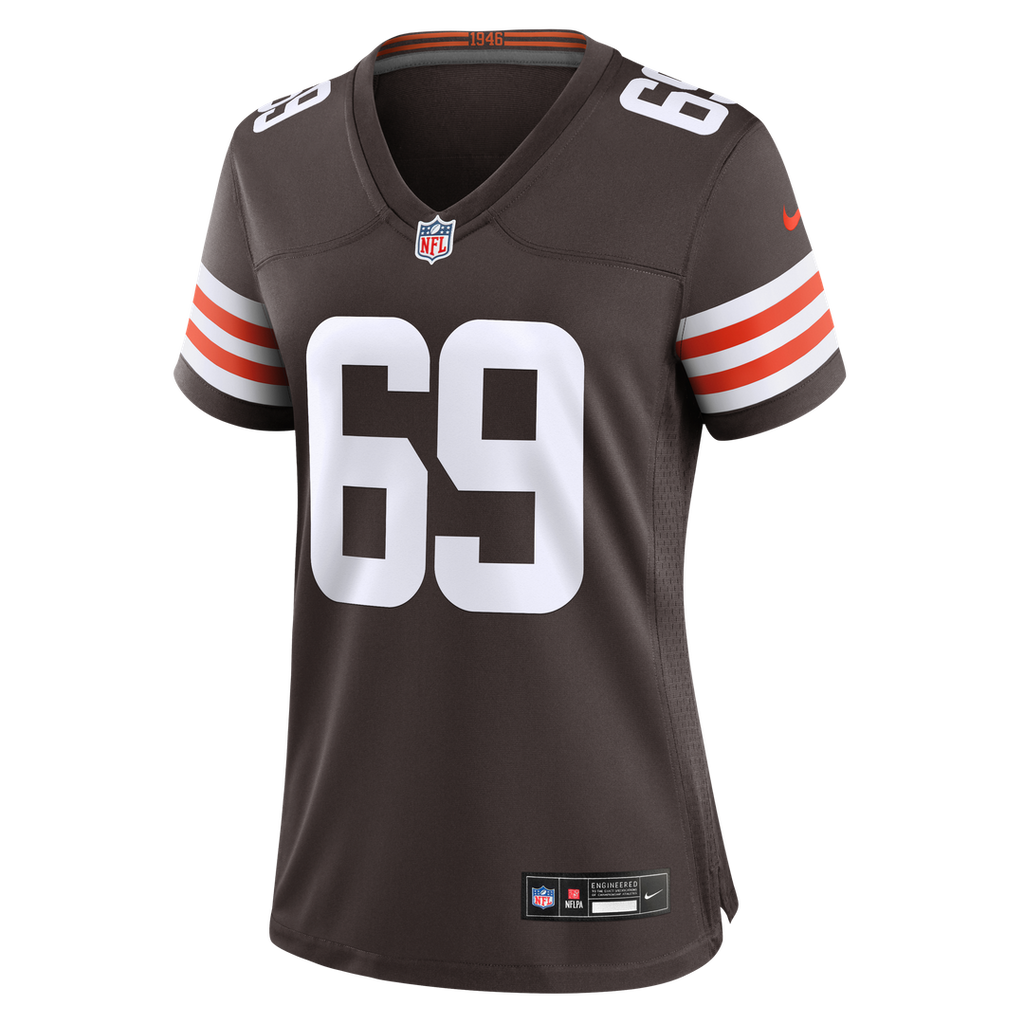 Tyre Phillips Cleveland Browns Nike Women's Team Game Jersey - Brown