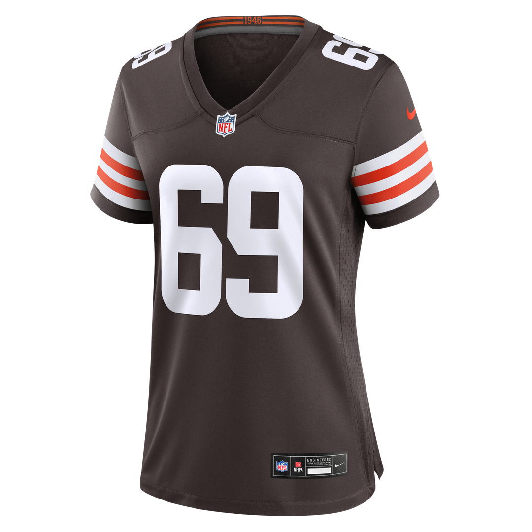 Tyre Phillips Cleveland Browns Nike Women's Team Game Jersey - Brown
