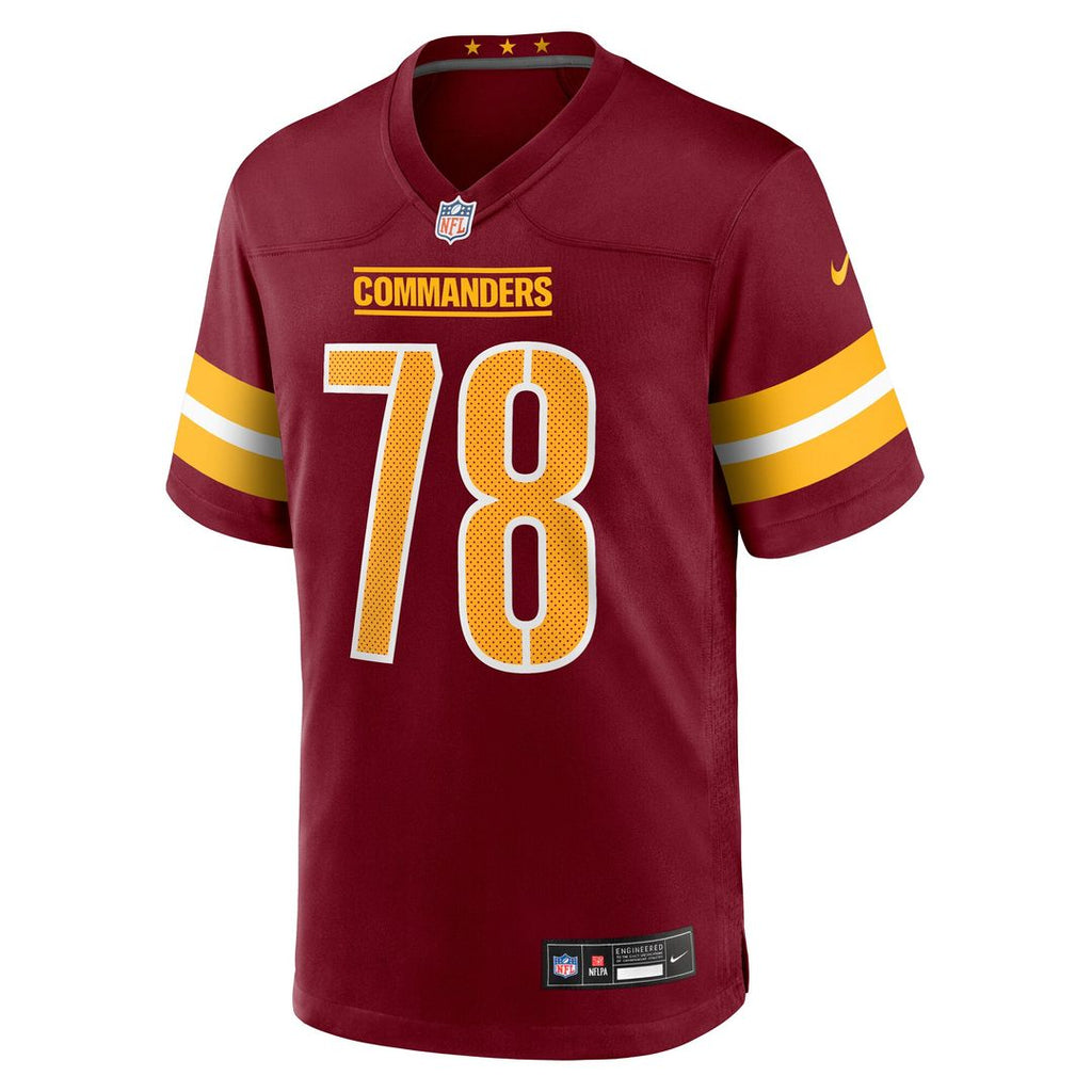 Laremy Tunsil Washington Commanders Nike Team Game Jersey - Burgundy