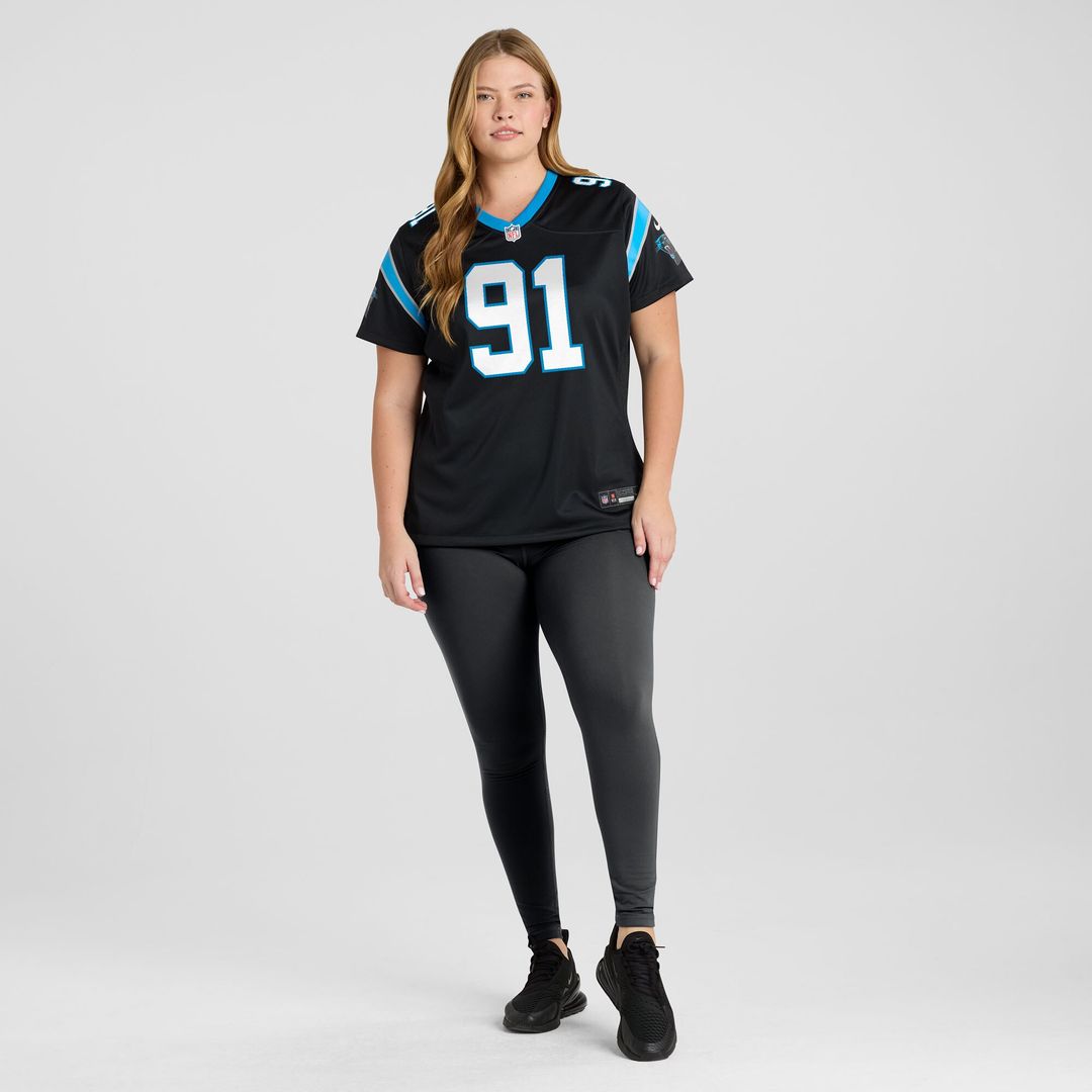 Patrick Jones II Carolina Panthers Nike Women's Team Game Official Jersey -  Black