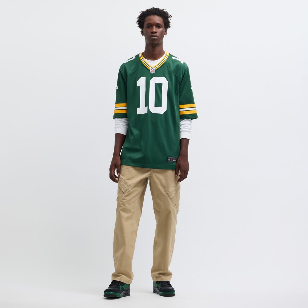 Jordan Love Green Bay Packers Nike Player Game Official Jersey - Green
