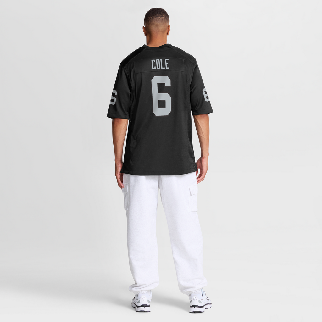 AJ Cole Las Vegas Raiders Nike Game Official Jersey - Black