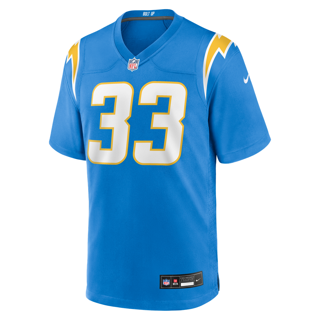 Derwin James Los Angeles Chargers Nike Game Player Official Jersey - Powder Blue