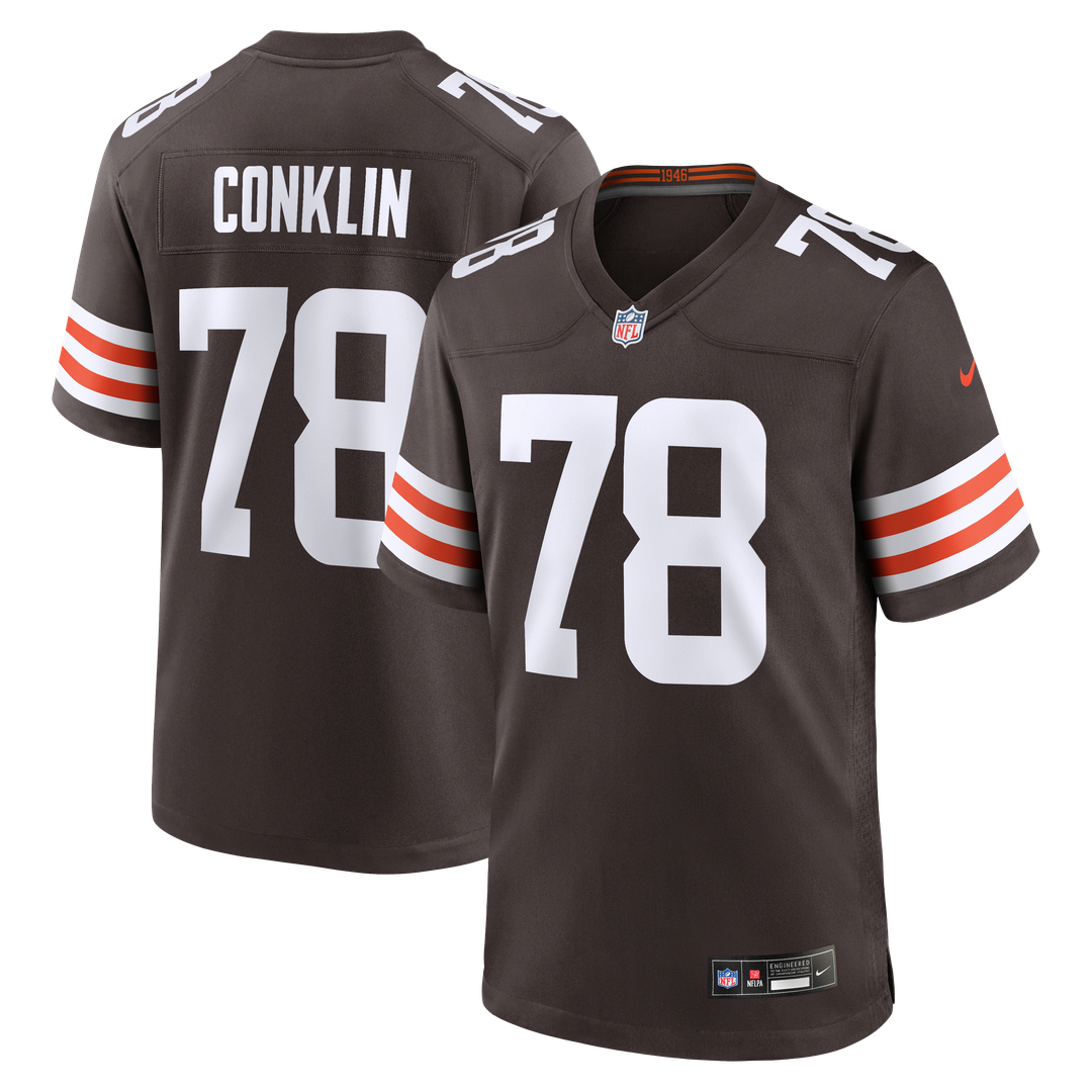 Jack Conklin Cleveland Browns Nike Game Player Official Jersey - Brown