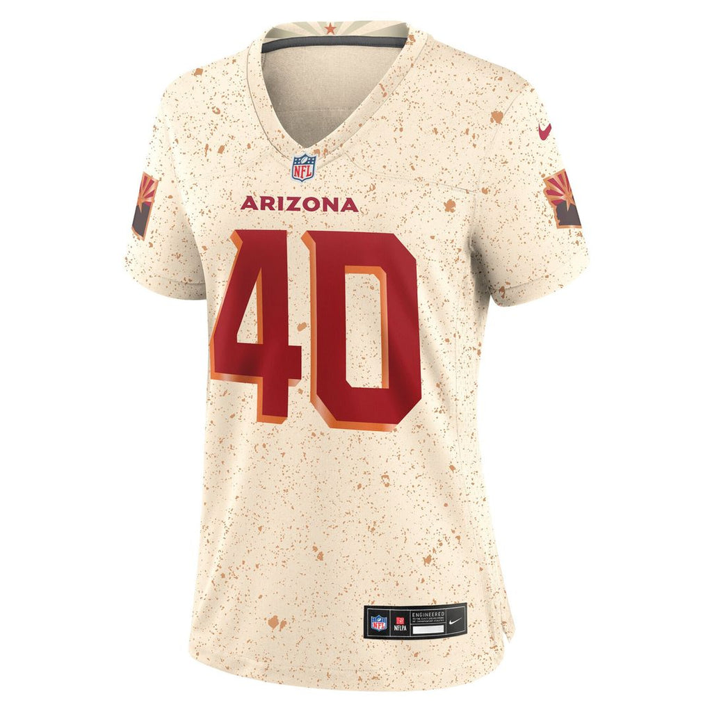 Pat Tillman Arizona Cardinals Nike Women's 2025 Rivalries Collection Retired Player Game Official Jersey - Natural