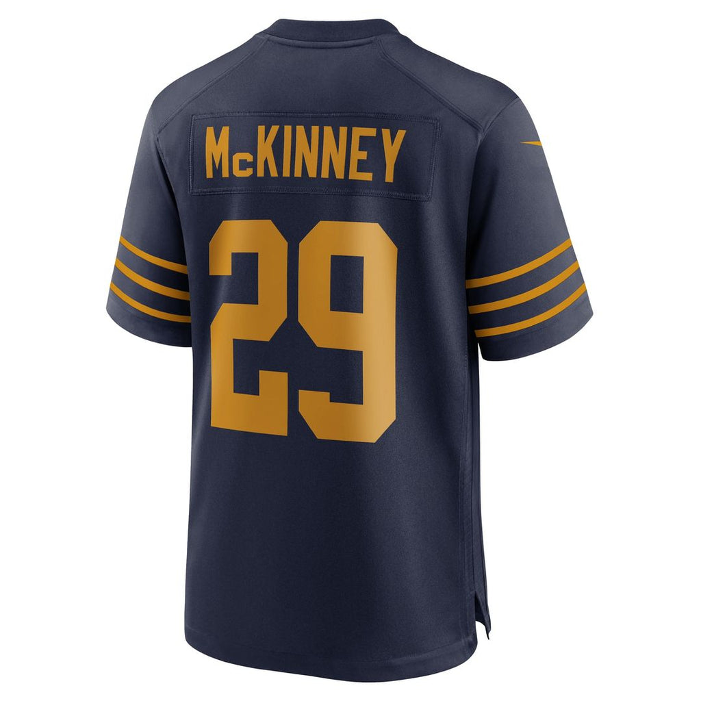 Xavier McKinney Green Bay Packers Nike The 1923 Classic Game Official Jersey - Navy