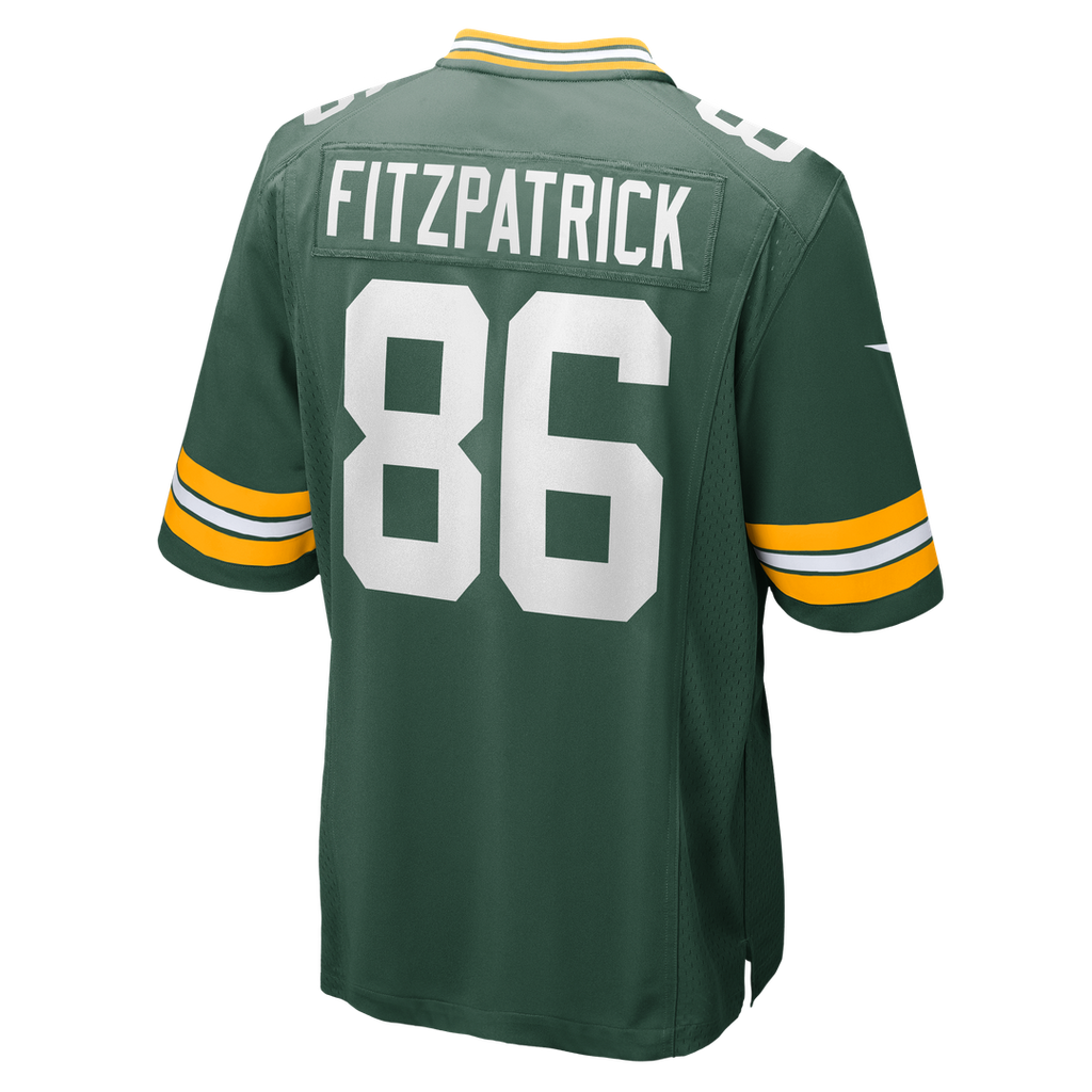 John FitzPatrick Green Bay Packers Nike Team Game Jersey - Green