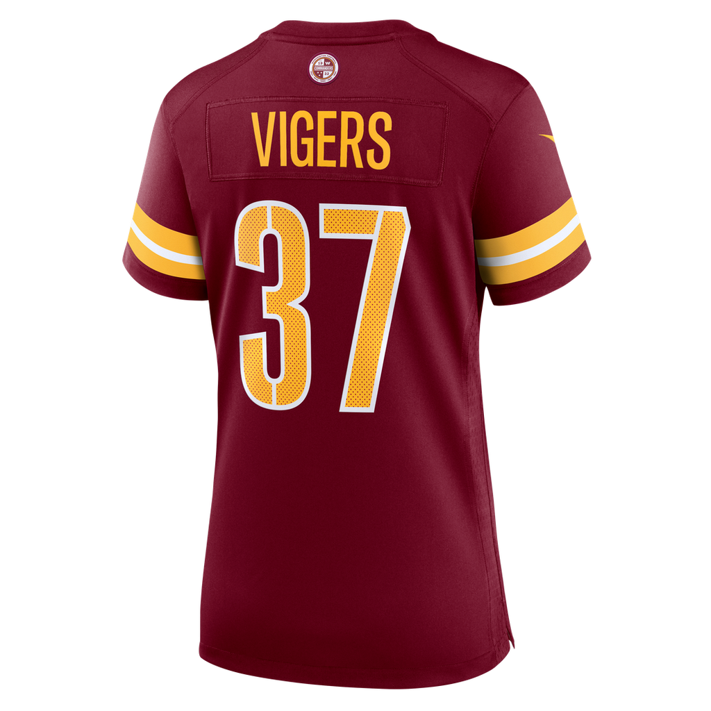 Car'lin Vigers Washington Commanders Nike Women's Team Game Jersey - Burgundy