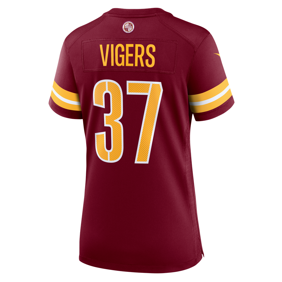 Car'lin Vigers Washington Commanders Nike Women's Team Game Jersey - Burgundy