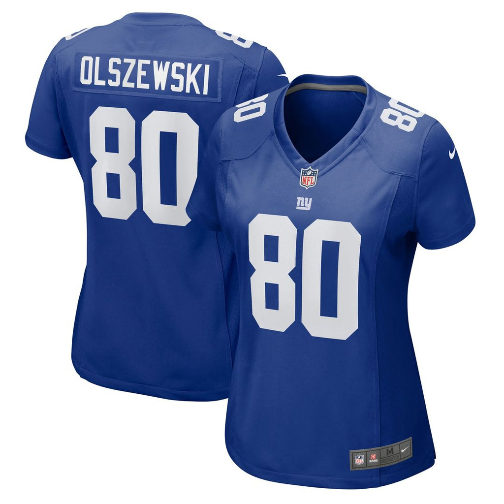 Gunner Olszewski New York Giants Nike Women's  Game Official Jersey -  Royal