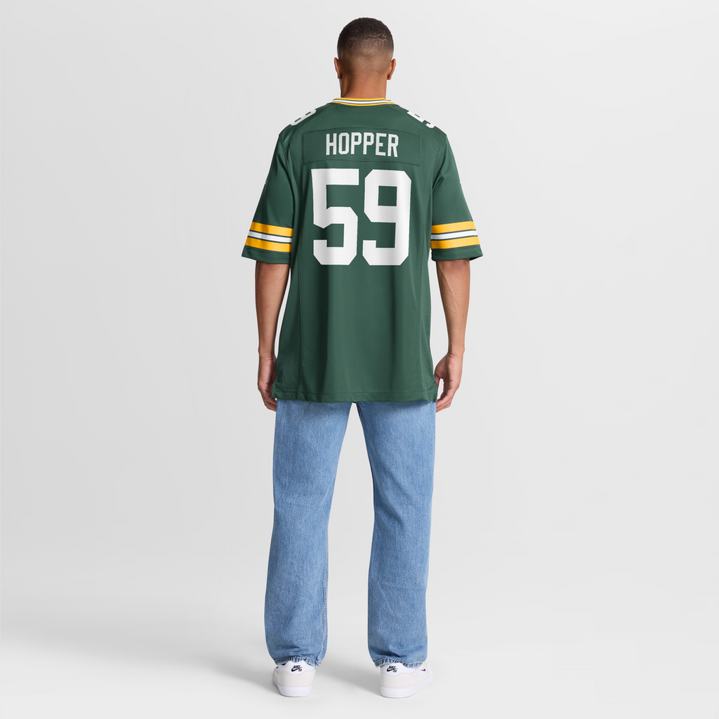 Ty'Ron Hopper Green Bay Packers Nike  Game Official Jersey -  Green