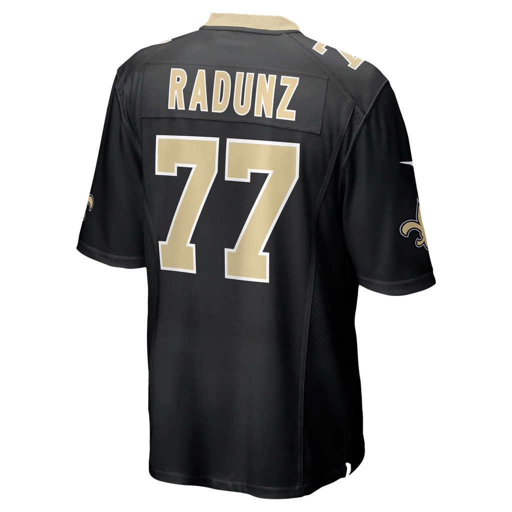 Dillon Radunz New Orleans Saints Nike Team Game Official Jersey -  Black