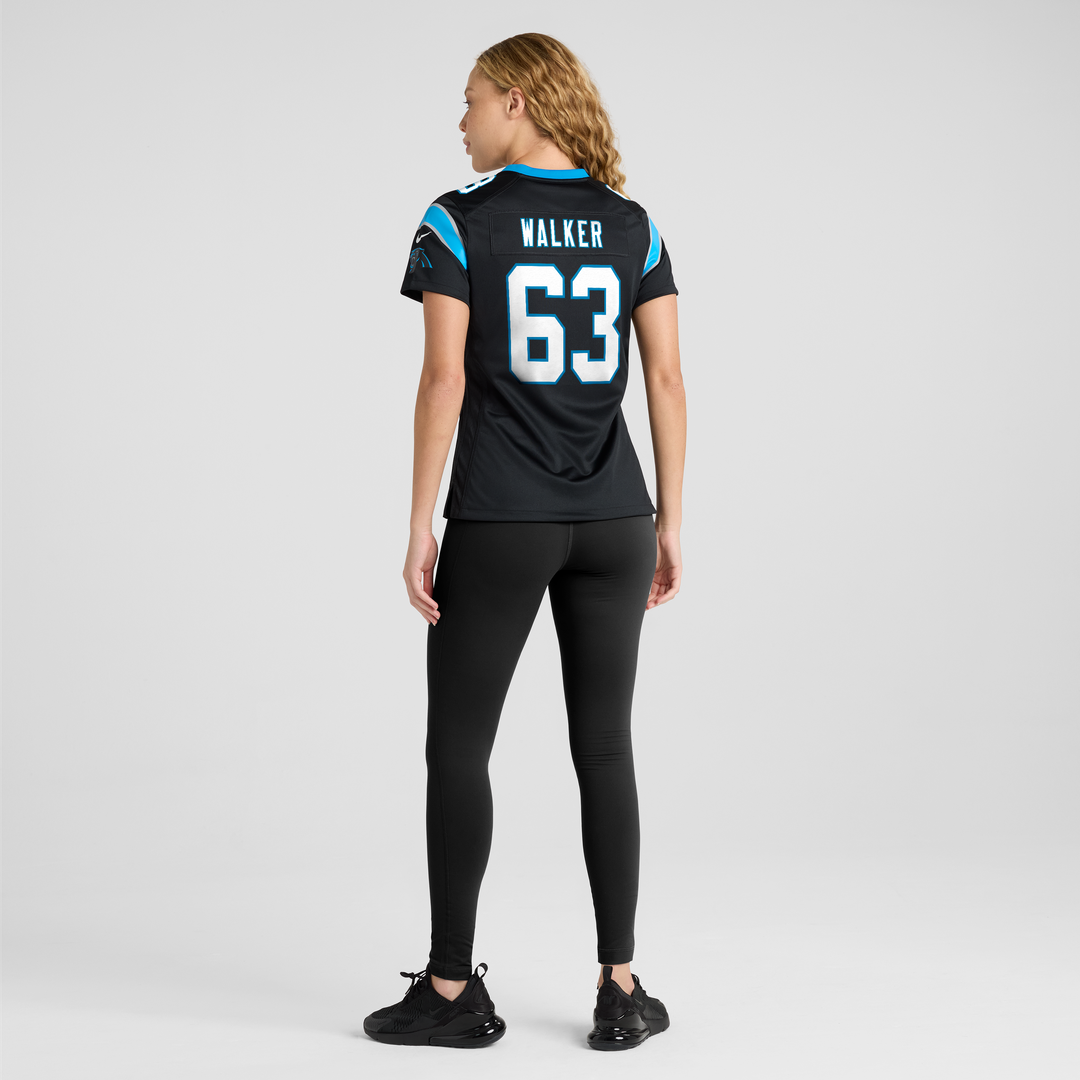 Rasheed Walker Carolina Panthers Nike Women's Team Game Official Jersey -  Black