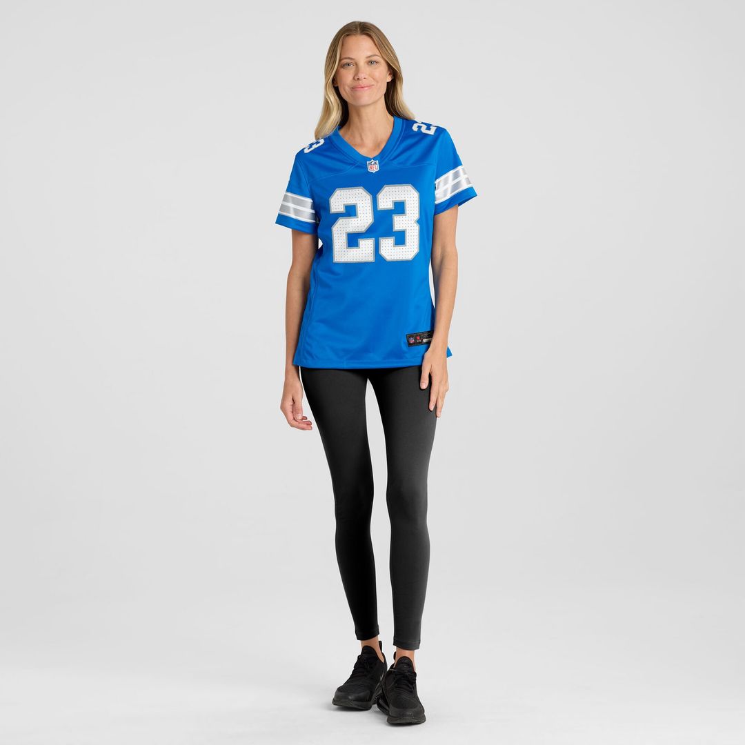Rock Ya-Sin Detroit Lions Nike Women's Team Game Official Jersey -  Blue