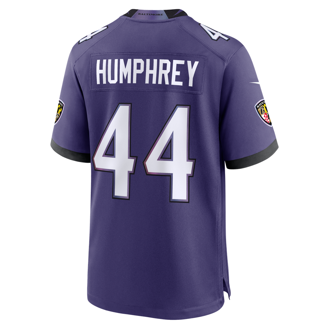 Marlon Humphrey Baltimore Ravens Nike Team Game Jersey - Purple