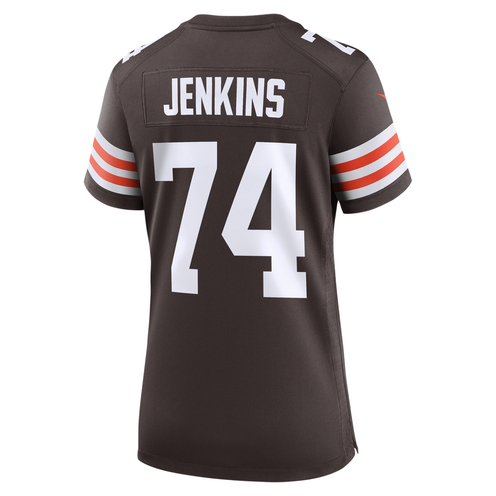 Elgton Jenkins Cleveland Browns Nike Women's Team Game Official Jersey -  Brown